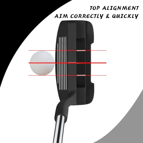 MAZEL Chipper Golf Club 36/45 Degree Golf Chippers Mens&Women Right Hand, Improve Your Short Game (Black Right Hand, RH,36 Degree) - Image 2