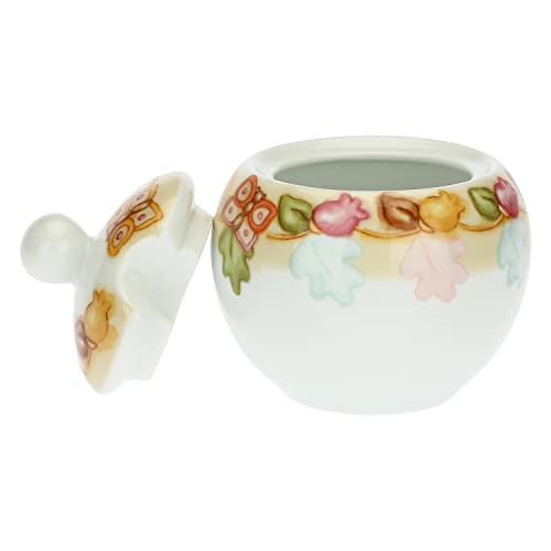 THUN - Zuccheriera - Linea Grace, Home Is Where Your Family Is - Cucina, caffè al Volo - Porcellana - 11x11x120 cm h; 300 ml - immagine 4