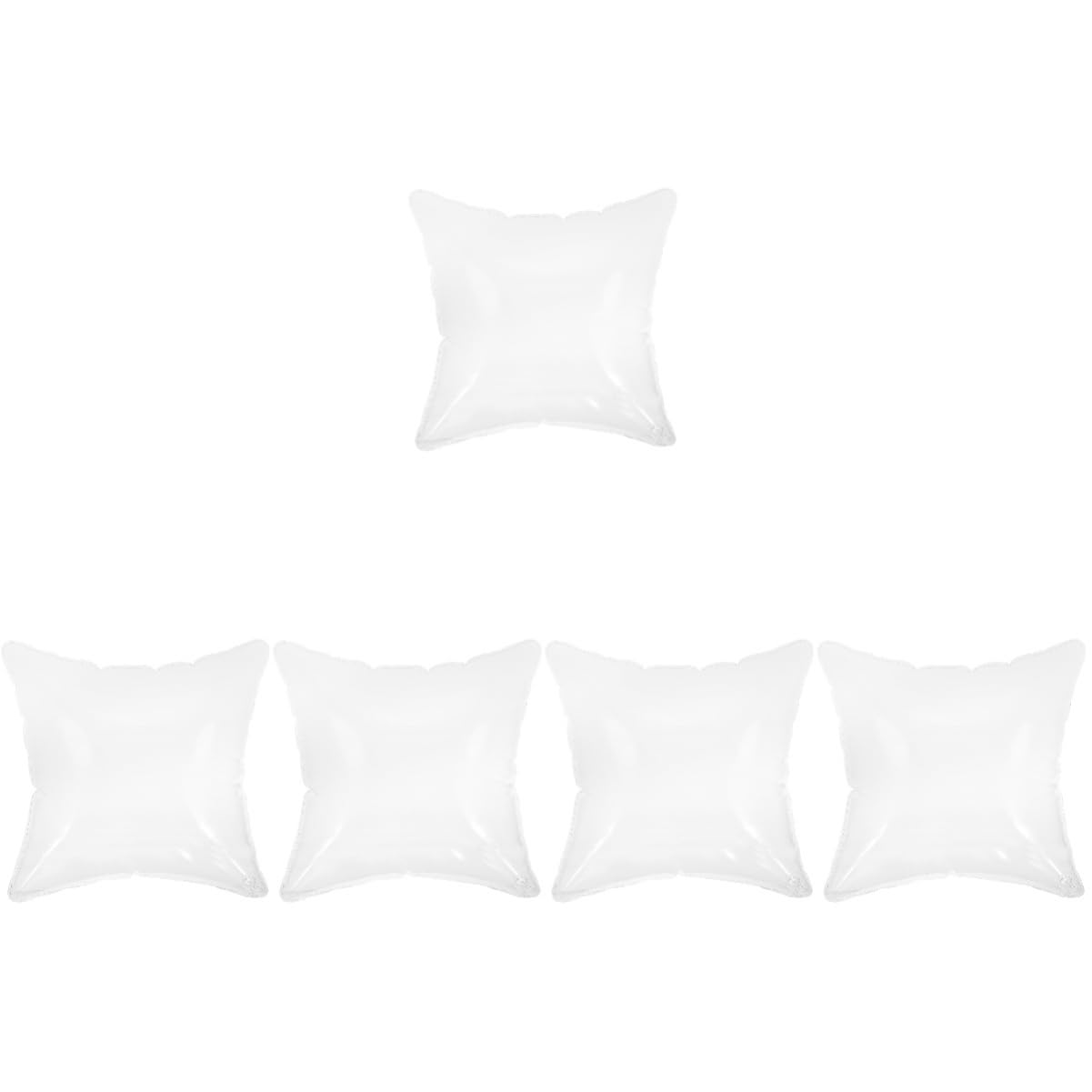 Gatuida 5pièces Oreiller Gonflable Transparent Coussin De Camping Ajustable Et Étanche pour Voyage Et Détente Extérieur