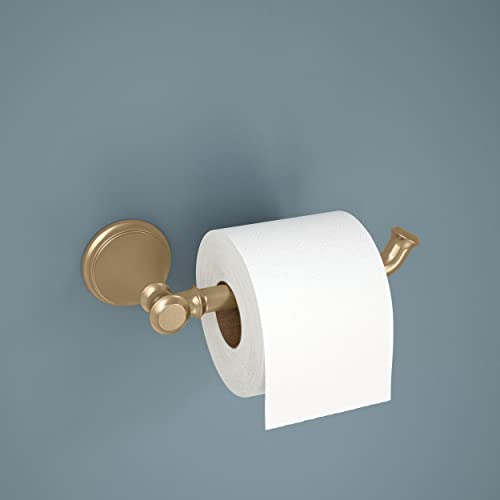 Delta Single Post Toilet Paper Holder | Champagne Bronze | Wall Mount | Cassidy Bathroom Accessories - image 2