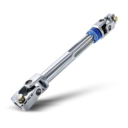 waltyotur steering column lower intermediate shaft replacement for f-150 2009-2014 replacement for navigator 8l1z3b676a with u-joint coupler