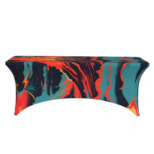 Nappe lavable en élasthanne pour protéger table de banquet