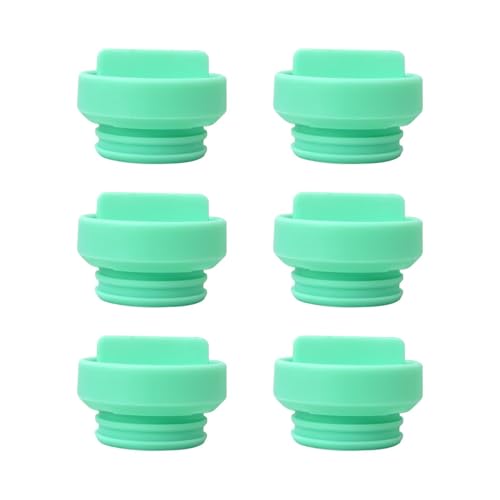 INGQI 6pcs Green Duckbill valves, Easy to Clean Soft Material Breast Pumps Parts