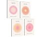 mojoliving Aura Poster Aesthetic Room Decor Room Decor (Set Aura Mind Body Soul Heart, Posterset 4x A4 (21x30cm) | ohne Rahmen) MI 4 günstig Kaufen-mojoliving Aura Poster Aesthetic Room Decor Room Decor (Set Aura Mind Body Soul Heart, Posterset 4x A4 (21x30cm) | ohne Rahmen)