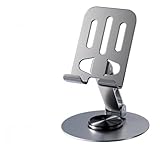 ✋ Pliable, réglable et gain de place Support entièrement pliable et ajustable en hauteur et en inclinaison, facile à transporter et parfait pour le bureau, la maison ou les déplacements.