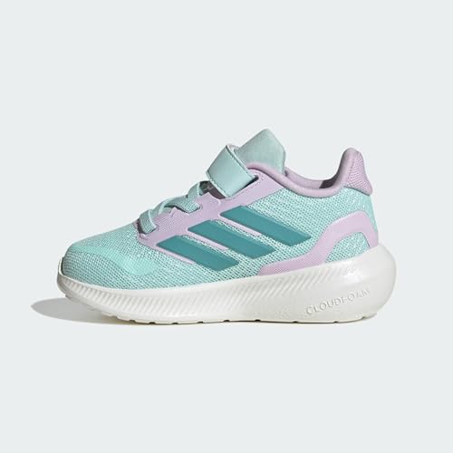 Image of adidas Baby Marvel Run Falcon 5 Elastic Lace & Strap Shoe