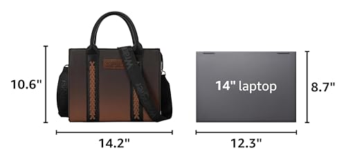 Image of Wrangler Tote Bag for Women Designer Satchel Handbags Top-handle Purses with Strap