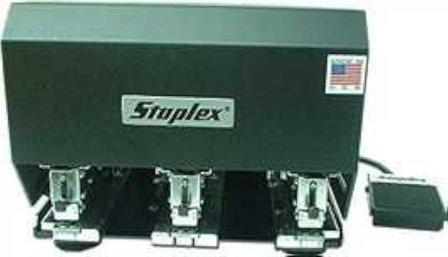 Amazon.com : Staplex® S-630NFS Special Footswitch Activated