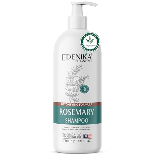 EDENIKA BOTANICALS Rosemary Oil Shampoo Biotin for Thinning