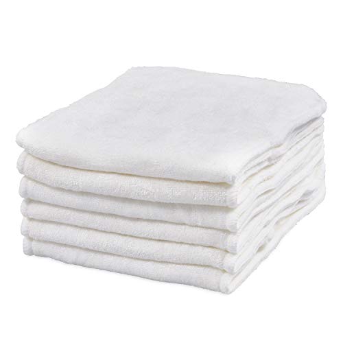 6x Forros para Pañales Lavables - Rellenos Insertos 100% Bambú para Pañal de Tela - 4 Capas de Bambú