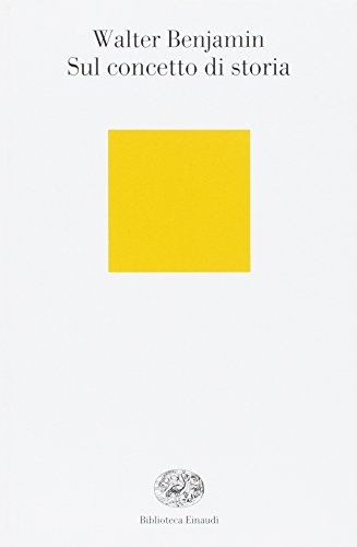 Sul concetto di storia