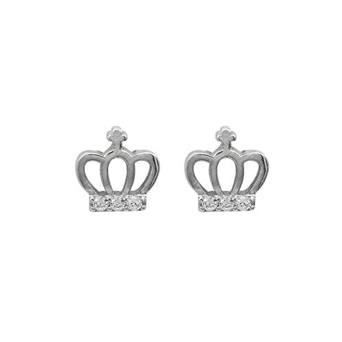 Preisvergleich Produktbild Ohrring S925 Sterling Silber Krone Ohrstecker In Temperament Persönlichkeit Weibliche Modelle Allergikergeschützte Ohrringe Mode Ohrringe Trend Schmuck