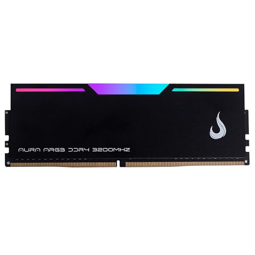 Memoria Gamer | Rise Mode | Aura Argb Black | 8gb Ddr4 3200mhz