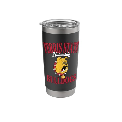 Ferris State University Bulldogs | NCAA Merch | NAFPFER05 Stainless Steel Insulated Tumbler