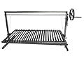 Iron Argentinian Style Santa Maria Grill - V Angle - Iron Grill - Size medium (40 x 20 in) 100 x 50 cm (Iron Argentinian Style Santa Maria Grill - V Angle (Only Grill))