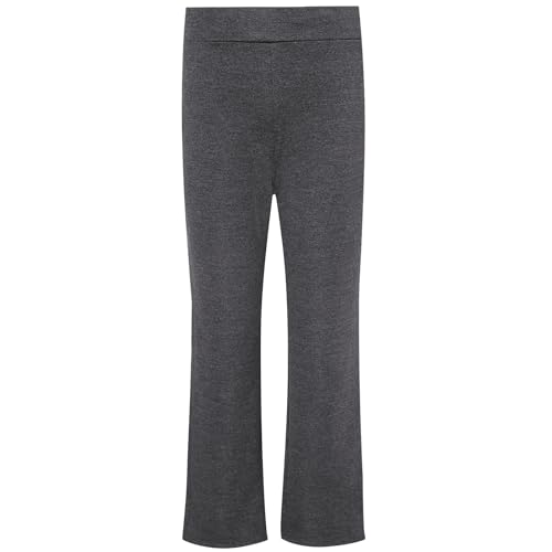 Pantalones escolares de punto L S U para niñas de 2 a 17 años con cintura elástica