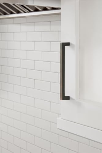 Image of Amerock Monument 6-5 /16 inch (160mm) Center-to-Center Oil-Rubbed Bronze Cabinet Pull - 10 Pack