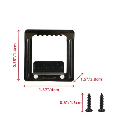 Image of Oedema 10 Pcs Picture Hangers Metal Picture Hanging Hooks Wall Hangers for Room Decor and Office Decor,Including Mirrors