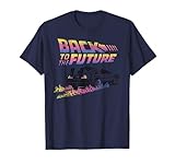 Back To The Future DeLorean Flames T-Shirt