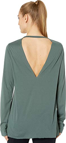 Reebok Supremium Long Sleeve tee pour femme t-shirt de sport gris respirant