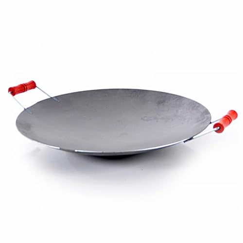 Hakan Discada Disc Cooker Cowboy Wok Cooking Disco Disk It Grill for Camping Picnic Outdoor Activities (X-Large 17.7 in)