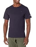 Champion mens Classic Jersey Tee Shirt, Navy, X-Large US