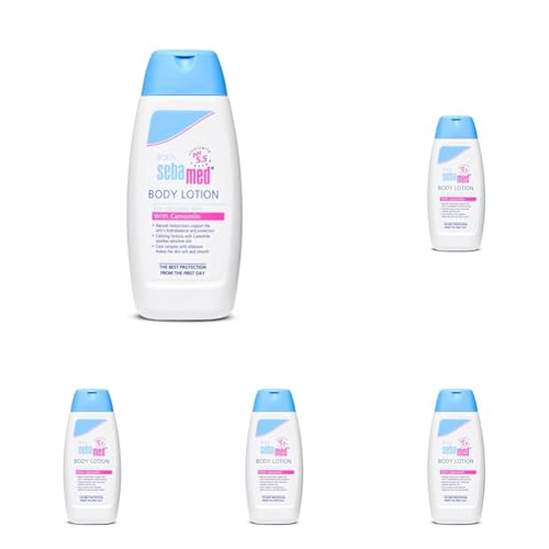 Image of Sebamed Baby Body Lotion|pH 5.5|Vegan|100 ml (Pack of 5)
