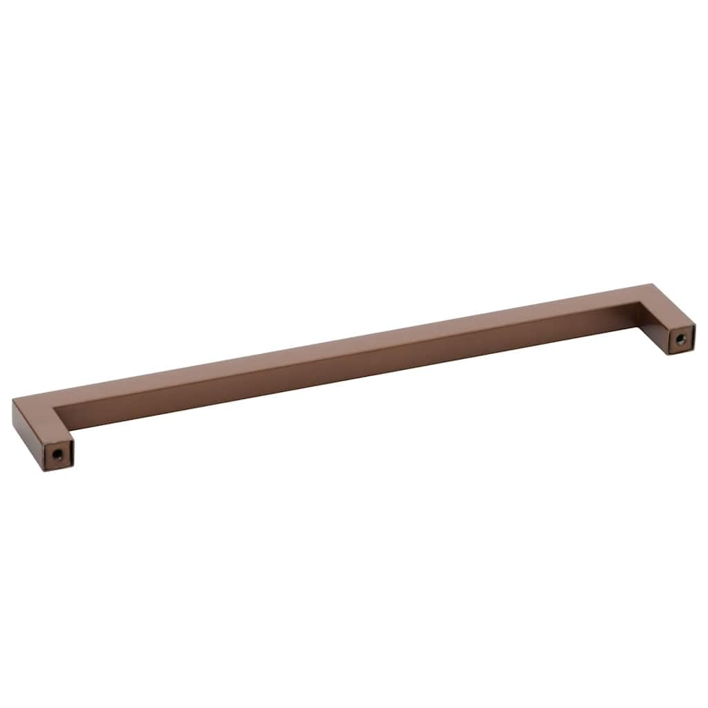 Mangloder - Juego de 5 tiradores de acero inoxidable en color bronce, 320 mm, pomos de armario para armarios, cómodas, muebles de cocina, muebles de baño, muebles de salón, duraderos, inoxidables, con