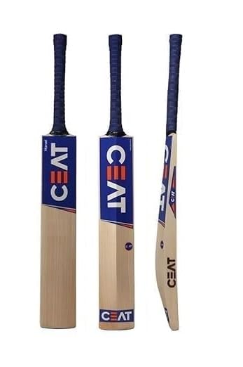 IVAAN CEAT English Willow Cricket Bat Rohit Sharma SPL Edition,With Full Cane Handle With Bat Cover Play For Leather Ball/Teniss Ball