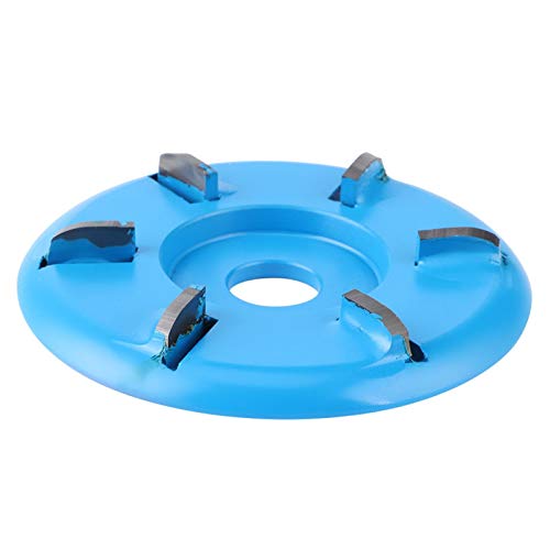 Disco da intaglio turbo per legno, sei denti Disco da intaglio per legno Utensile per incisione del legno Fresa per incisione Fresa per smerigliatrice angolare Attacco per levigatura Lucidatura