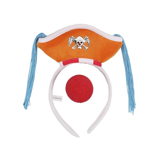 Bioworld One Piece (Live Action) Buggy Character Cosplay Set