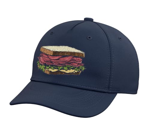 Montreal Smoked Meat Navy Blue Baseball Hat