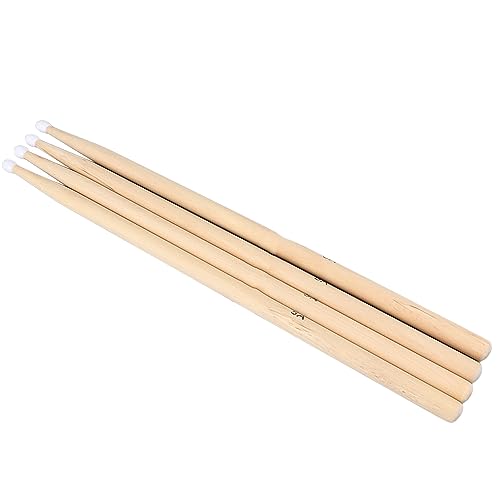 Baquetas, Madera de Arce, 2 Pares de Baquetas 5A, Fácil de Tocar para Entrenamiento de Principiantes miniatura 3