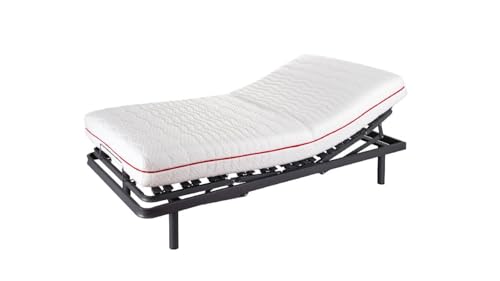HÄUSBED Cama Electrica Articulada 90X190 cm