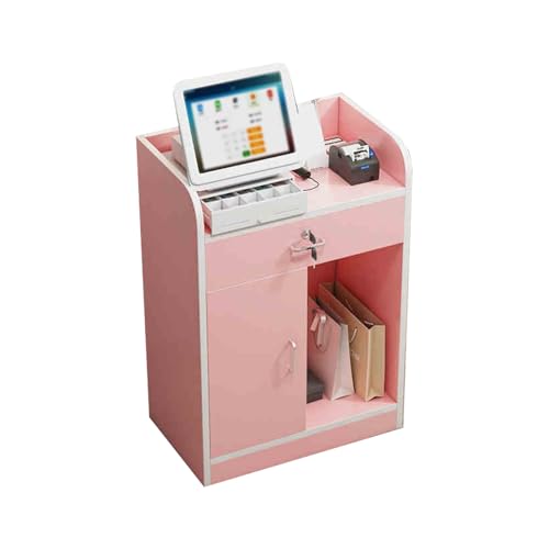 Vielseitiger Empfangstresen für den Einzelhandel, schicke Lösung für Geschäfte, Salons und Geschäfte, stilvolle Willkommenseinheit mit Design für ein verbessertes Kundenerlebnis