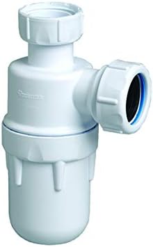 32Mm 1 1/4" Telescopic Waste Bottle Trap 76Mm Seal Bathroom Kitchen Basin Sink