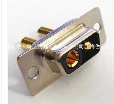 Gimax Car needle type 2V2 D-SUB mother head welding wire type full gold high current connector