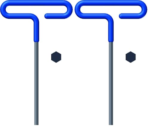 Image of Eklind Tool 54940 4 MM Cushion Grip Hex T-Handle T-Key allen wrench (Pack of 2)