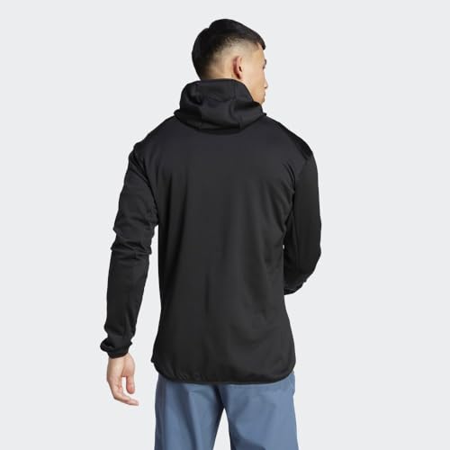 adidas Xperior Light Fleece Hooded Jacket Men's, Black, Size L3