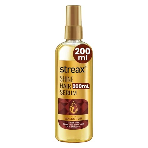 Streax Hair Serum 200ml, Hair serum for Dry & Frizzy Hair, for Wo...
