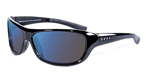 EnChroma Color Blind Glasses - Monterey Black Wrap Sunglasses - Outdoor Cx3 Outdoor