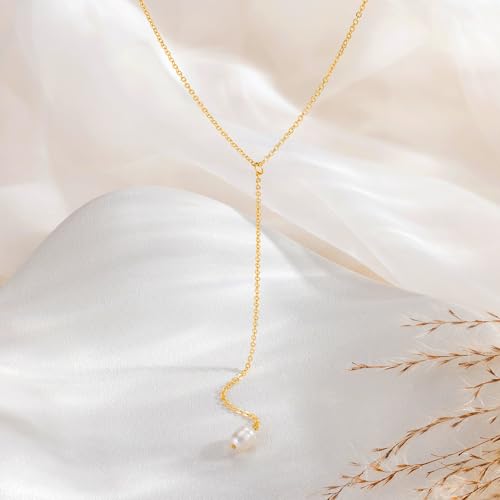 Image of Tewiky Dainty 14k Gold Plated /Silver Cubic Zirconia Necklaces for Women