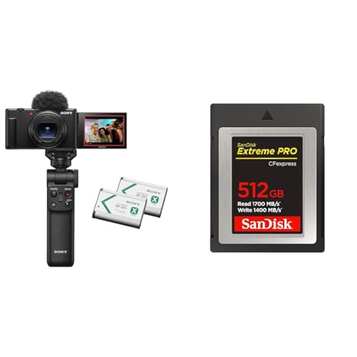 SONY VLOGCAM ZV-1II (ZV-1M2) シューティンググリップ VLOGCAM ZV-1 II シューティンググリップキット ブラック ZV-1M2G BQ