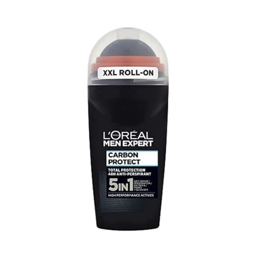 Image of L'Oreal Paris Men'S Expert Carbon Protect Intense Ice Fragrance Roll On (50 Ml)