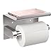 Toilettenpapierhalter, Selbstklebender Toilettenpapierhalter, Toilettenpapierhalter aus Edelstahl SUS 304, kein Bohren oder wandmontierte Schraub-Toilettenpapierhalterung, für Badezimmer und Küche