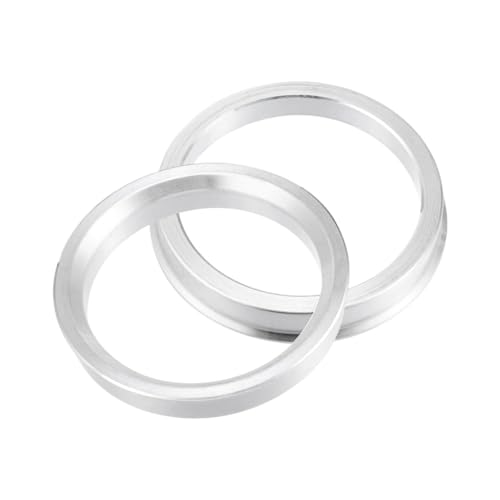 Anneaux de centrage de moyeu en aluminium de haute précision pour jantes alu universelles 4pcs