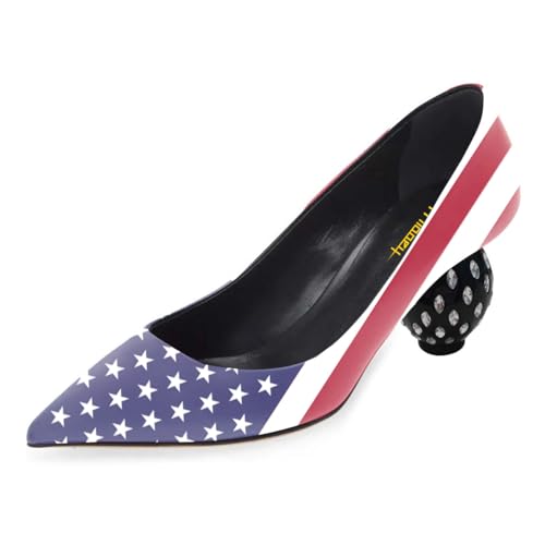 Milooey shoes Womens Closed Pointed Toe Pumps Chic Low Block Heels Slip On Classic Daily Walking Shoes for Prom Party Dress Size 4-16 US