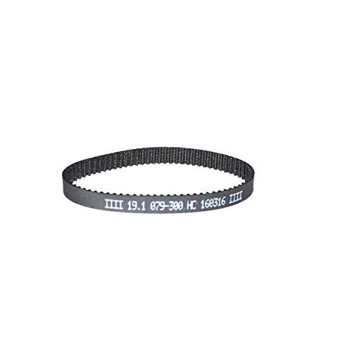 Replacement Part for Wessell Werk EBK340 Vacuum Cleaner Power Nozzle Cogged Belt # Compare to Part 19.1016-300