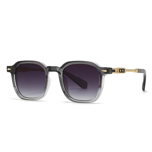Lunettes de soleil rétro UV400 avec verres dégradés pour une protection maximale