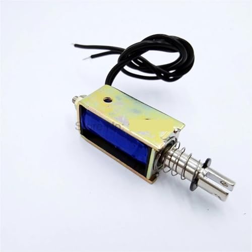 Électroaimant solénoïde push pull TAU-0530 DC 12V 24V cadre ouvert 700g